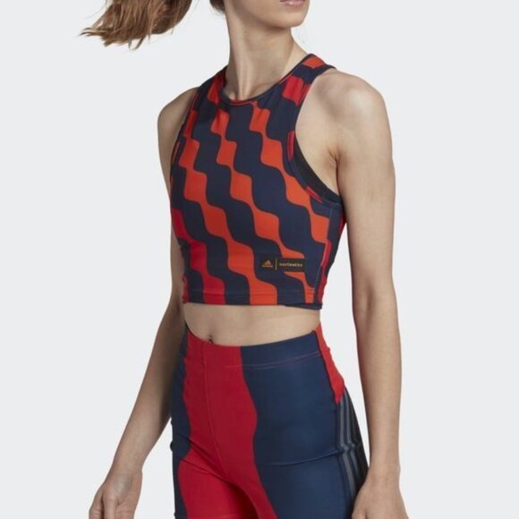 Adidas x Marimekko Train Icons Print Tank Top size M - Picture 1 of 10